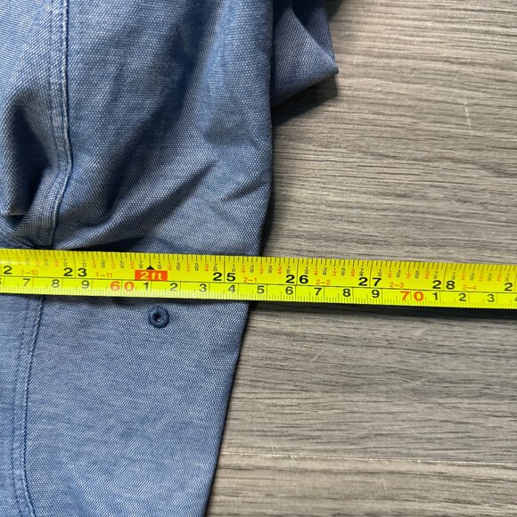 Lululemon Men's Commission Long Sleeve Shirt - Blue - Picture 5 of 6